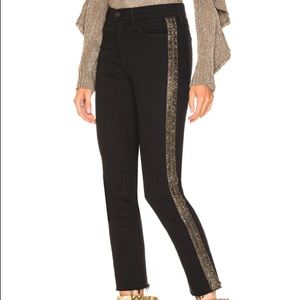 Beaded Rascal Mother Jeans